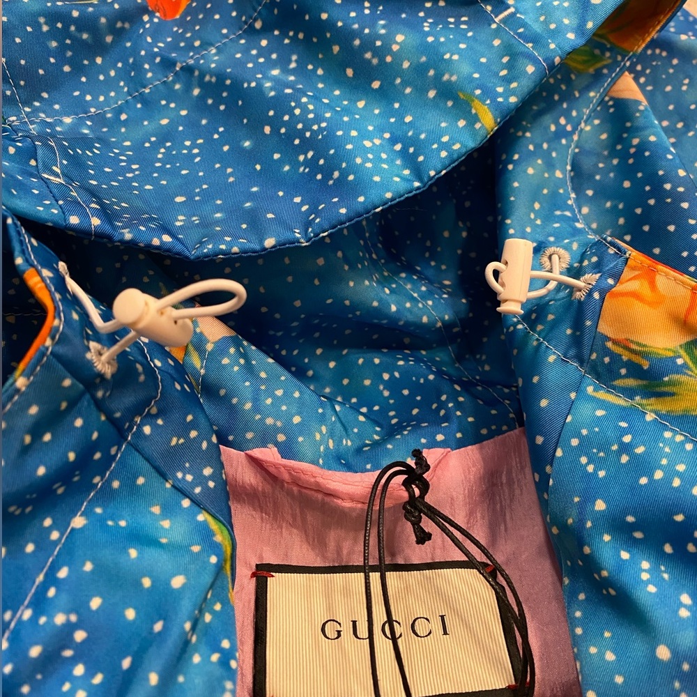 NWT💕VERY RARE GUCCI LA Dodger Chikae
Floral Manga Anime Windbreaker Jacket - Picture 12 of 16